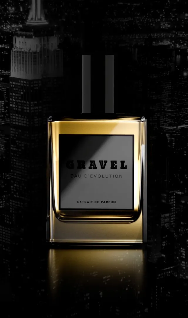 Butelka perfum marki Gravel